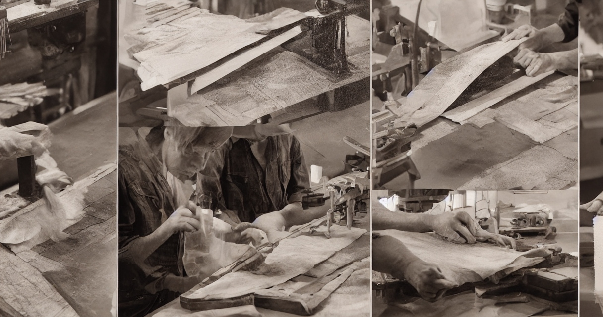 Smergellærredets historie: Fra håndlavet til moderne produktion